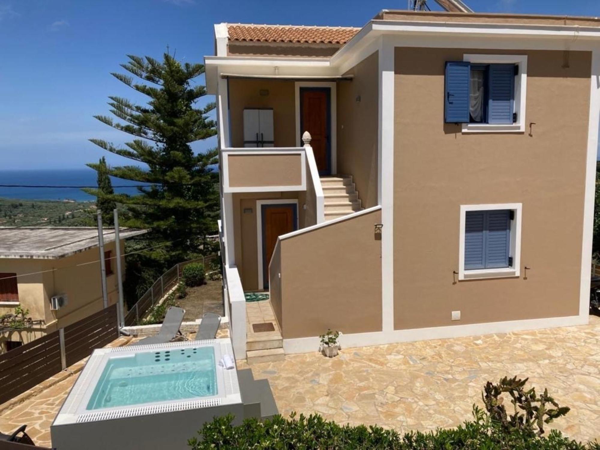 Villa Thea - Τhe View 1St Floor Áno Yerakaríon Kültér fotó