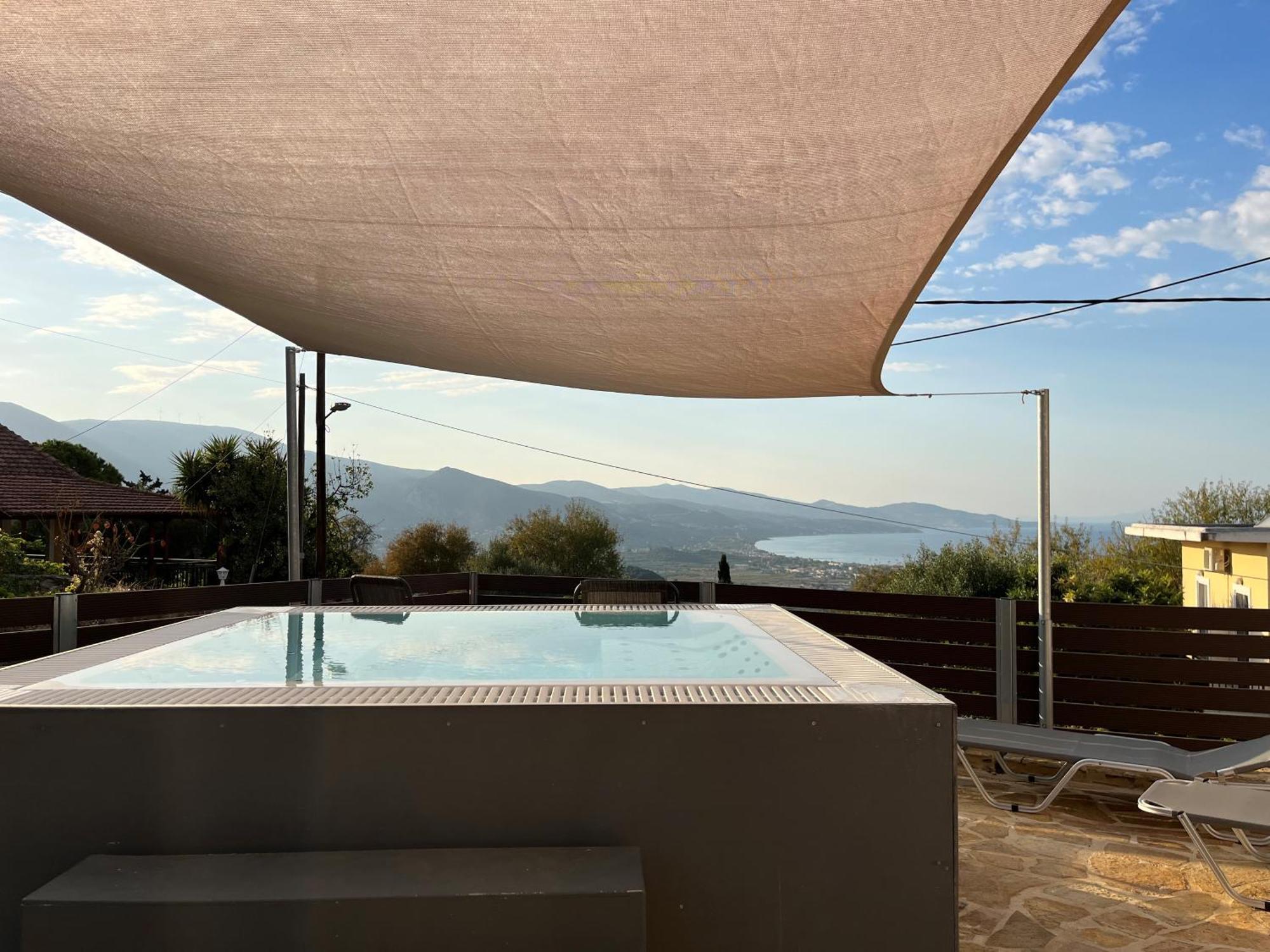 Villa Thea - Τhe View 1St Floor Áno Yerakaríon Kültér fotó