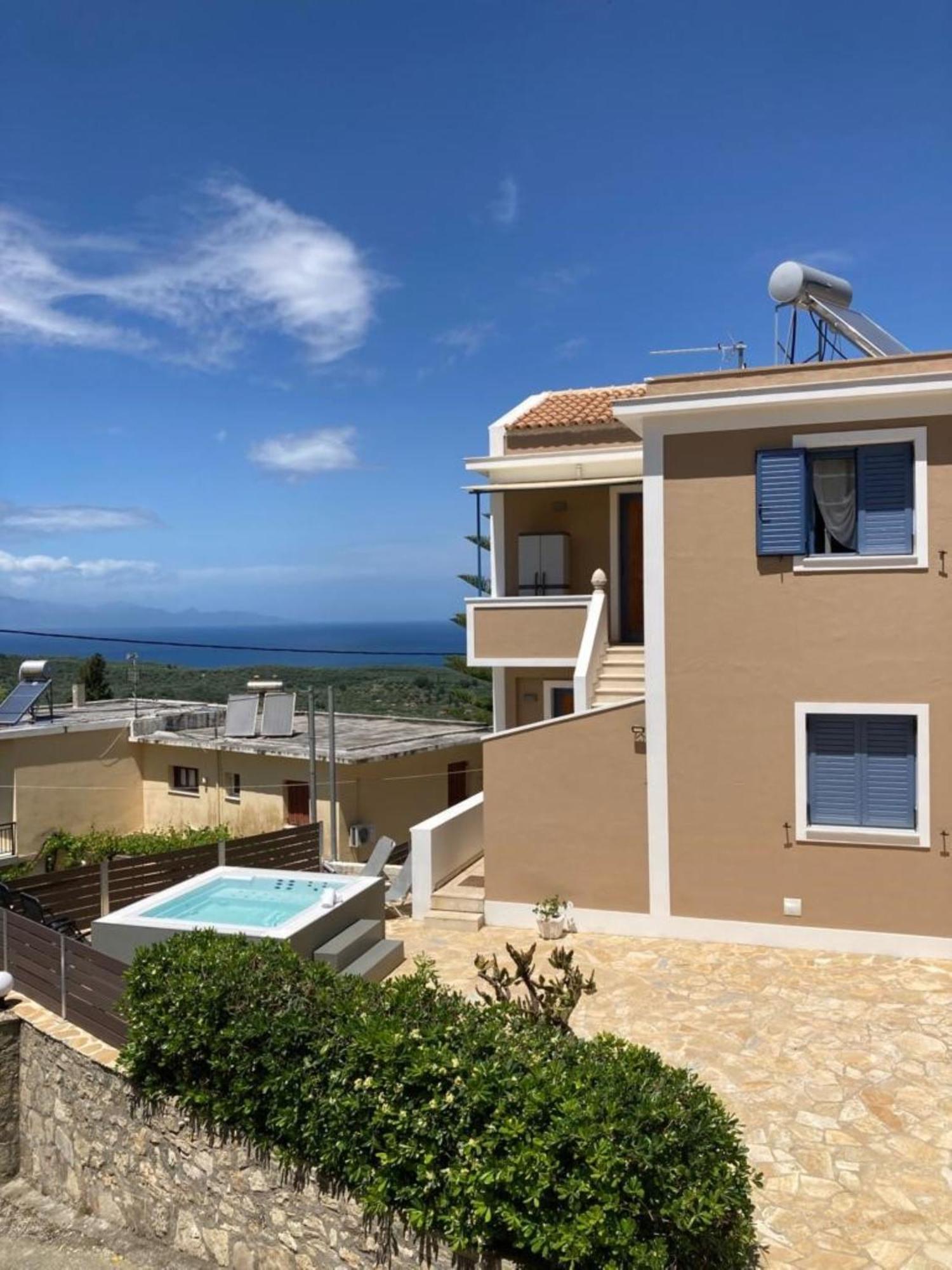 Villa Thea - Τhe View 1St Floor Áno Yerakaríon Kültér fotó